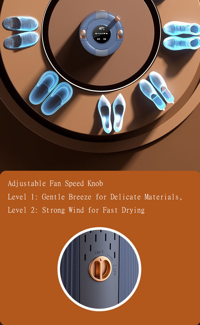 Secador de Zapatos Inteligente de Temperatura Constante