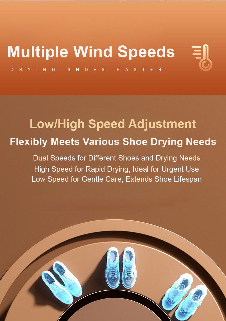 Secador de Zapatos Inteligente de Temperatura Constante