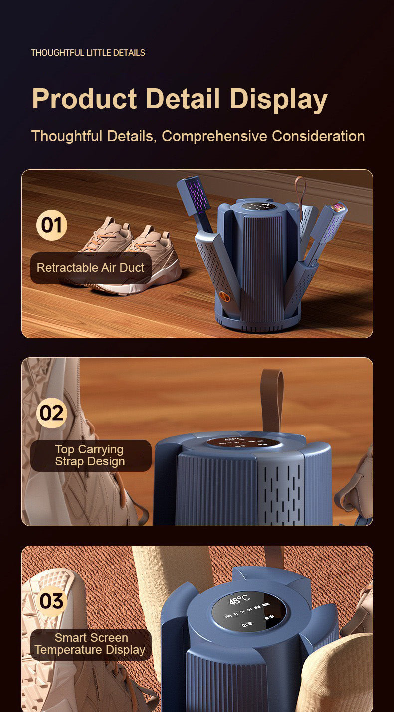 智能恒溫速乾烘鞋器