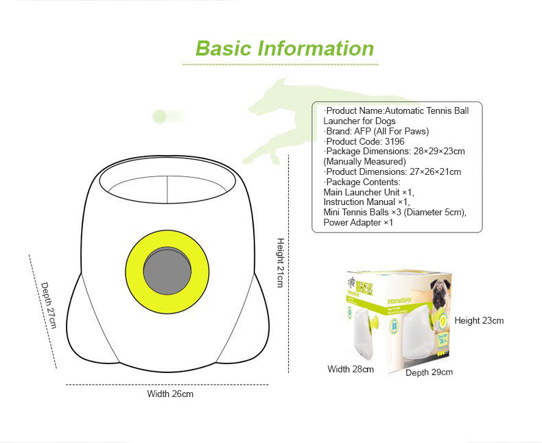 迷你網球自動發射器