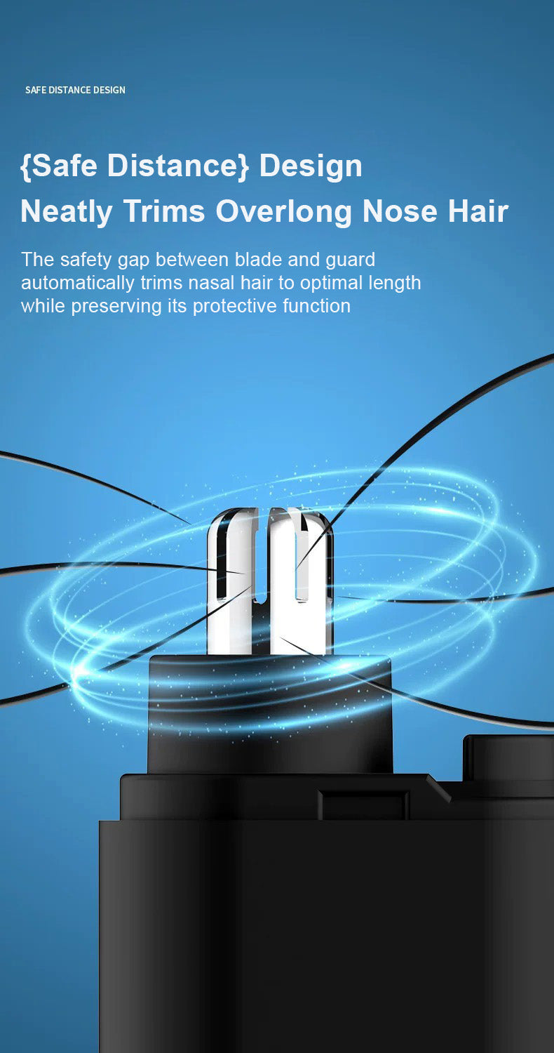 Recortador Eléctrico Indoloro de Vello Nasal