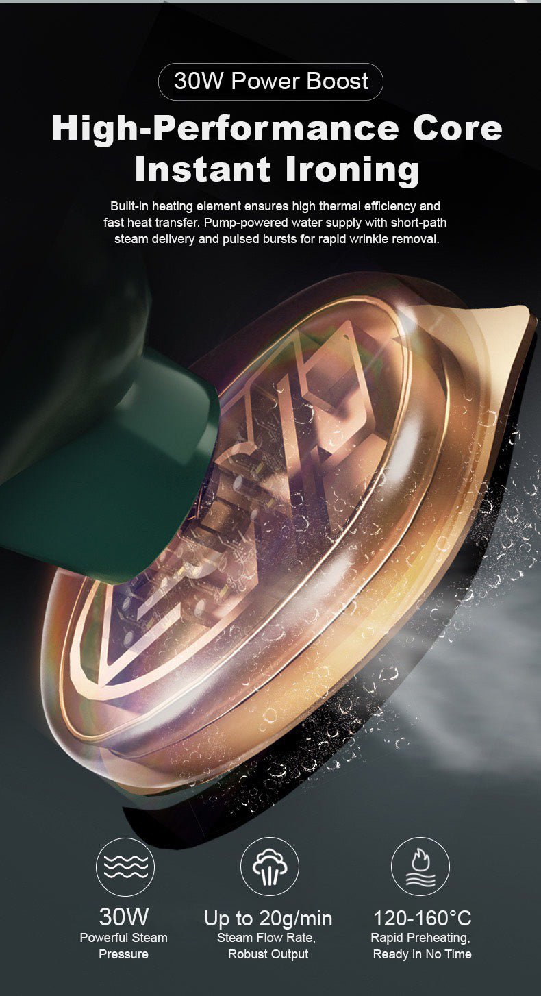 Mini Vaporizador de Ropa Portátil de Mano