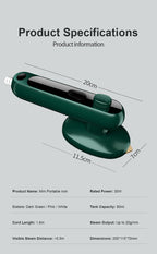 Mini Vaporizador de Ropa Portátil de Mano