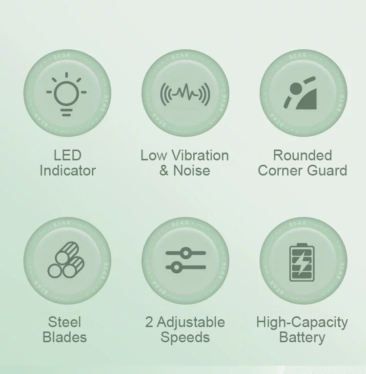 LED燈寵物腳毛修剪器