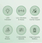 LED燈寵物腳毛修剪器