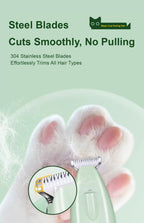 LED燈寵物腳毛修剪器