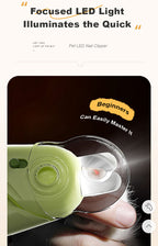 LED照明寵物指甲剪