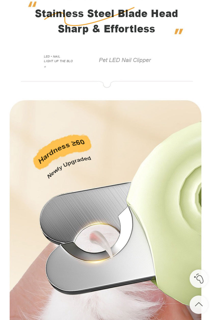 LED照明寵物指甲剪
