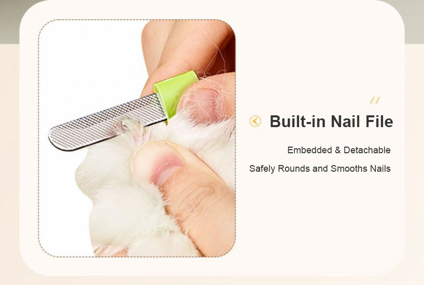 LED照明寵物指甲剪