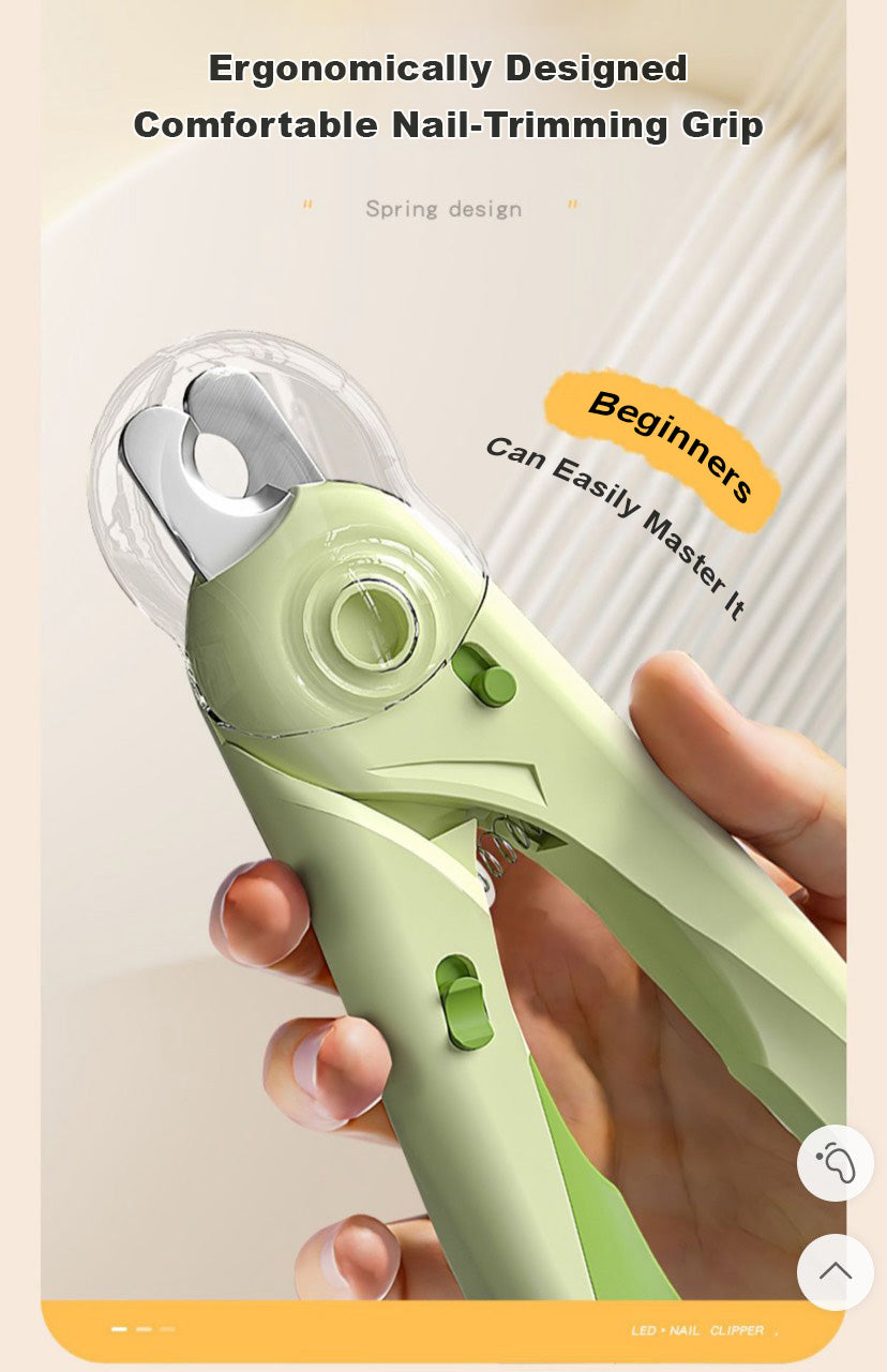 LED照明寵物指甲剪