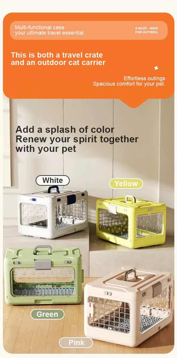 可折疊寵物航空箱（雙款式）