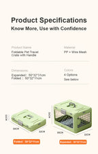 可折疊寵物航空箱（雙款式）