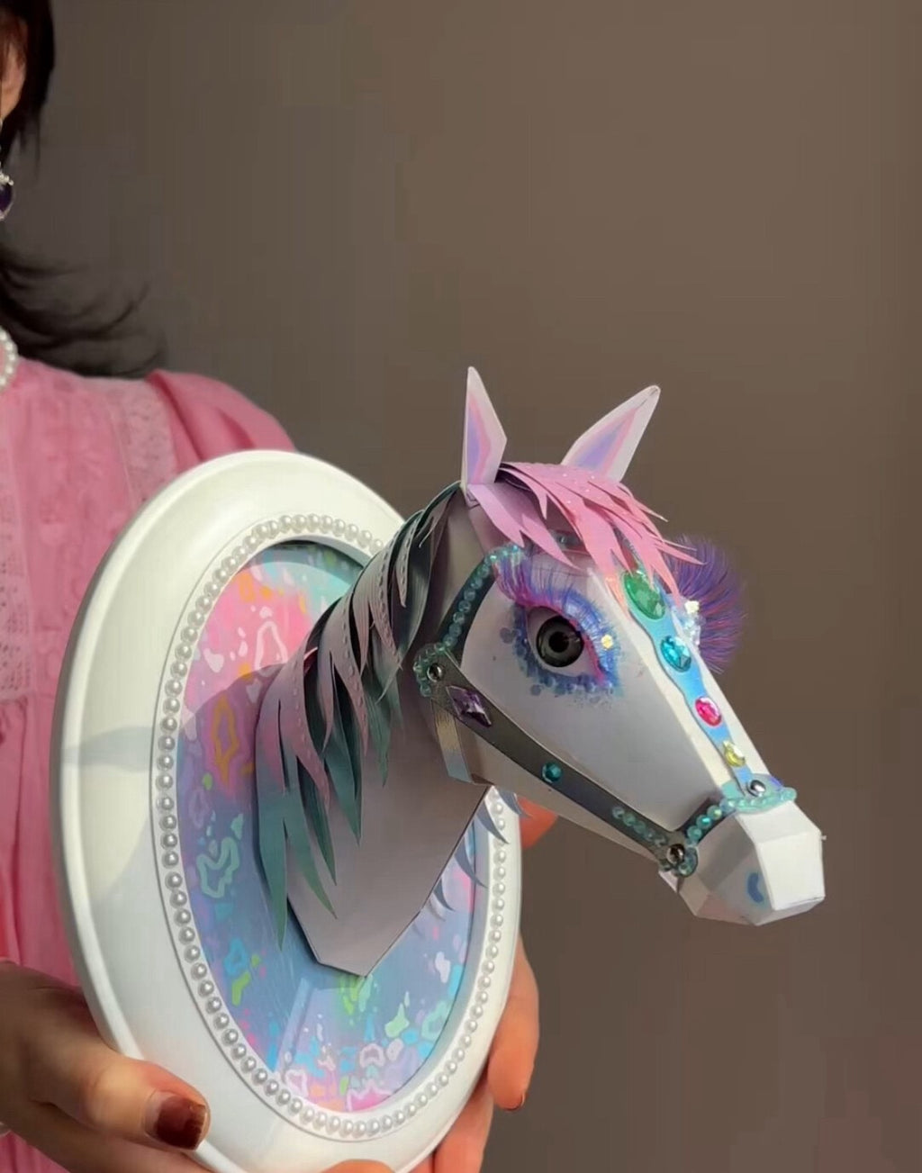 可愛小馬立體手作 DIY 材料包