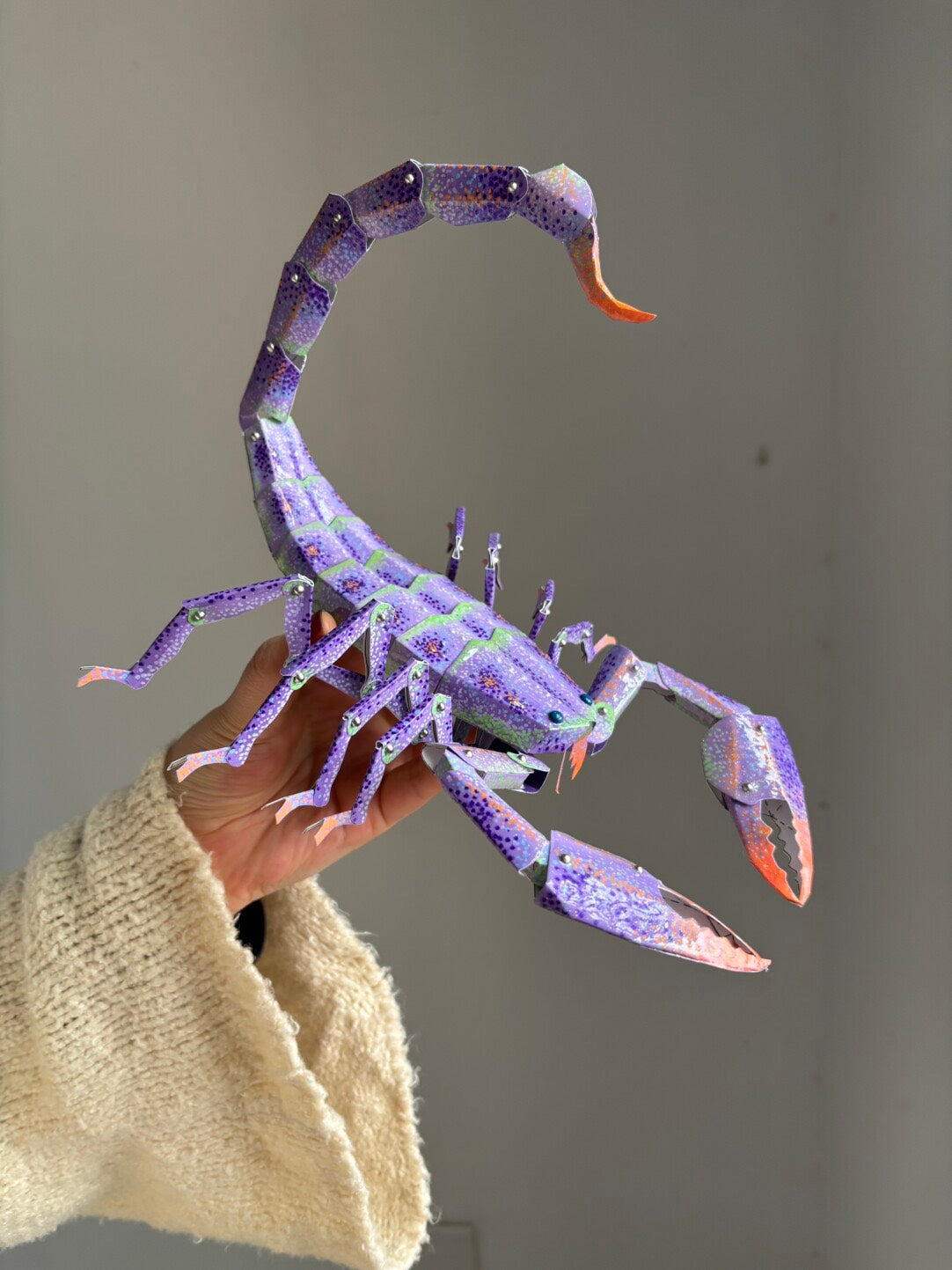 蠍子立體生物 DIY 手作材料包