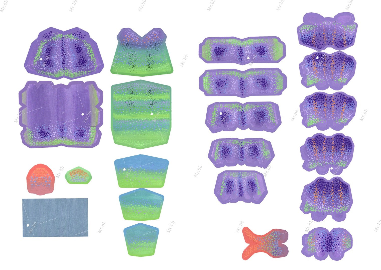 전갈 입체 생물 DIY 수공예 재료 키트