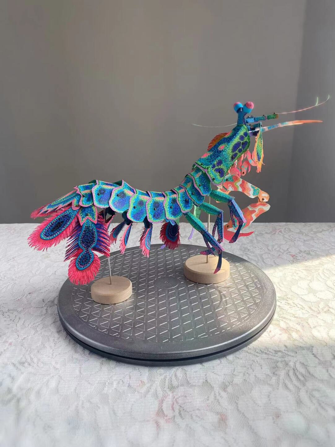 皮皮蝦立體甲殼生物 DIY 手作材料包