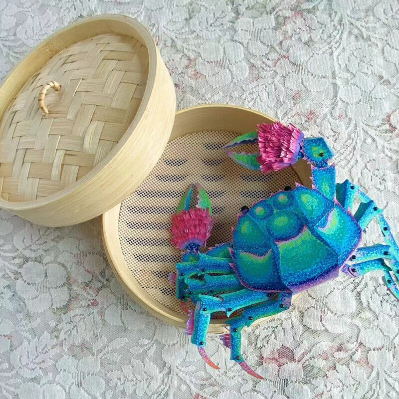 大閘蟹立體生物（甲殼類）DIY 手作材料包