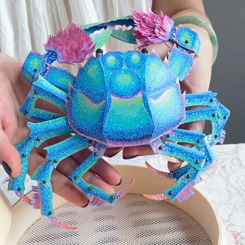 大閘蟹立體生物（甲殼類）DIY 手作材料包