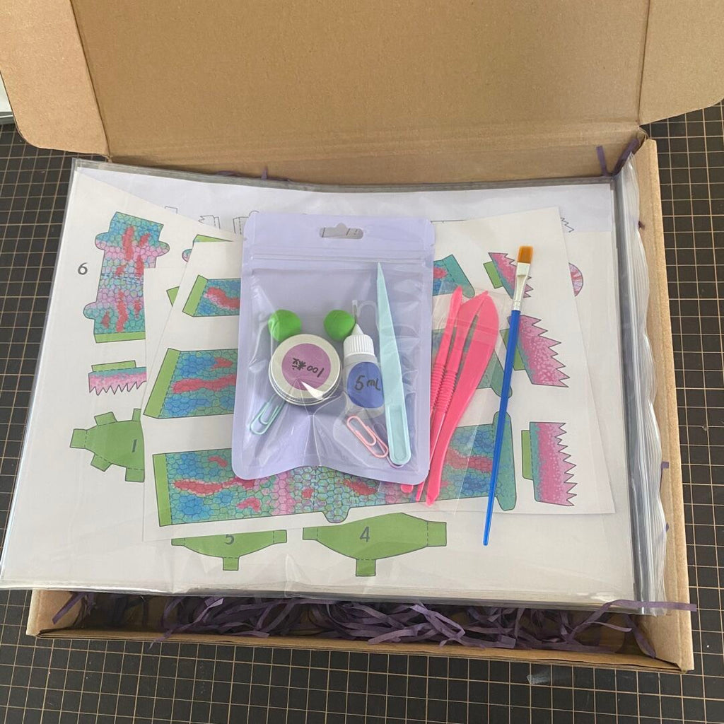 Kit DIY de Loisirs Créatifs – Caméléon 3D