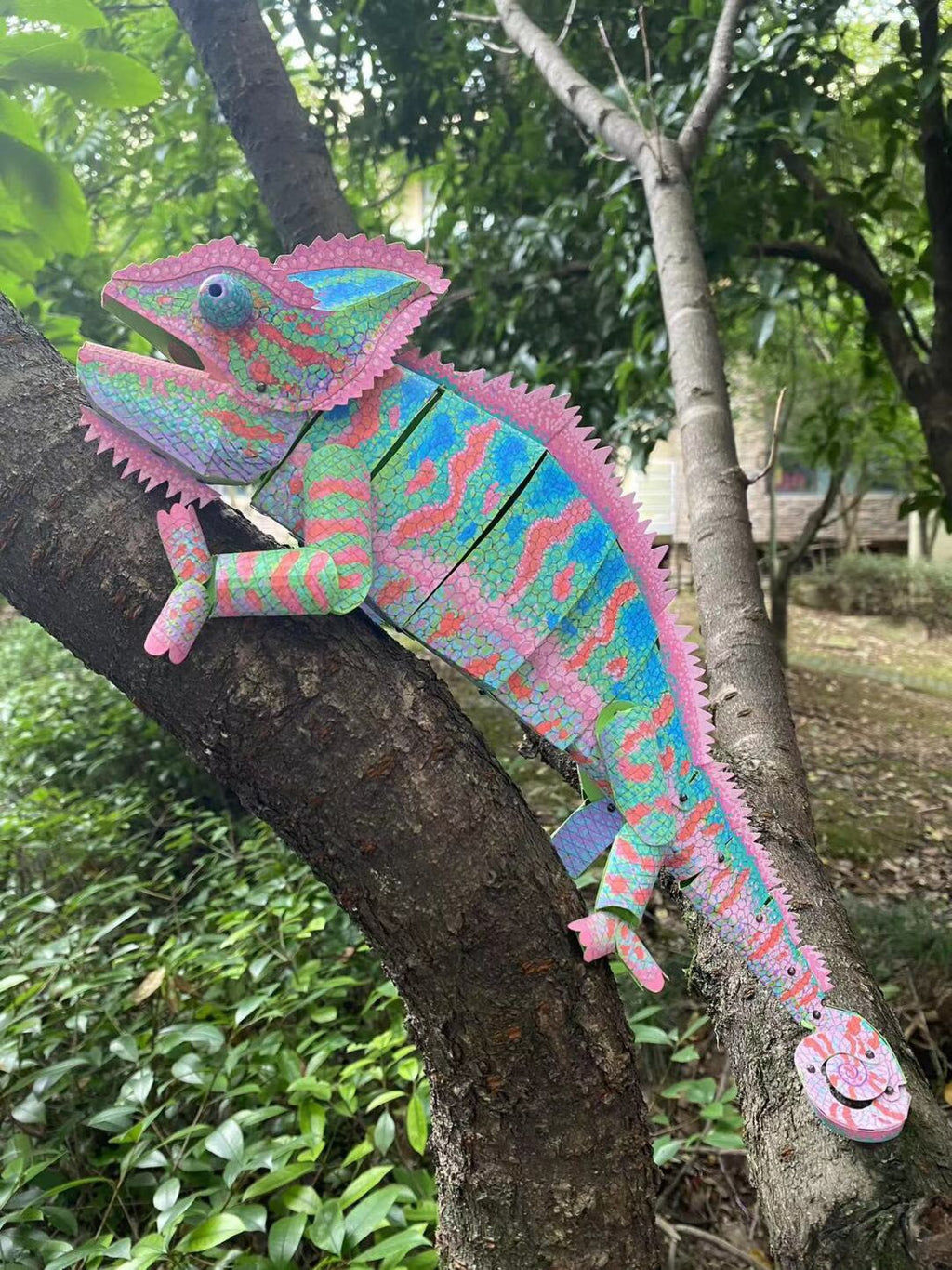 Kit DIY de Loisirs Créatifs – Caméléon 3D