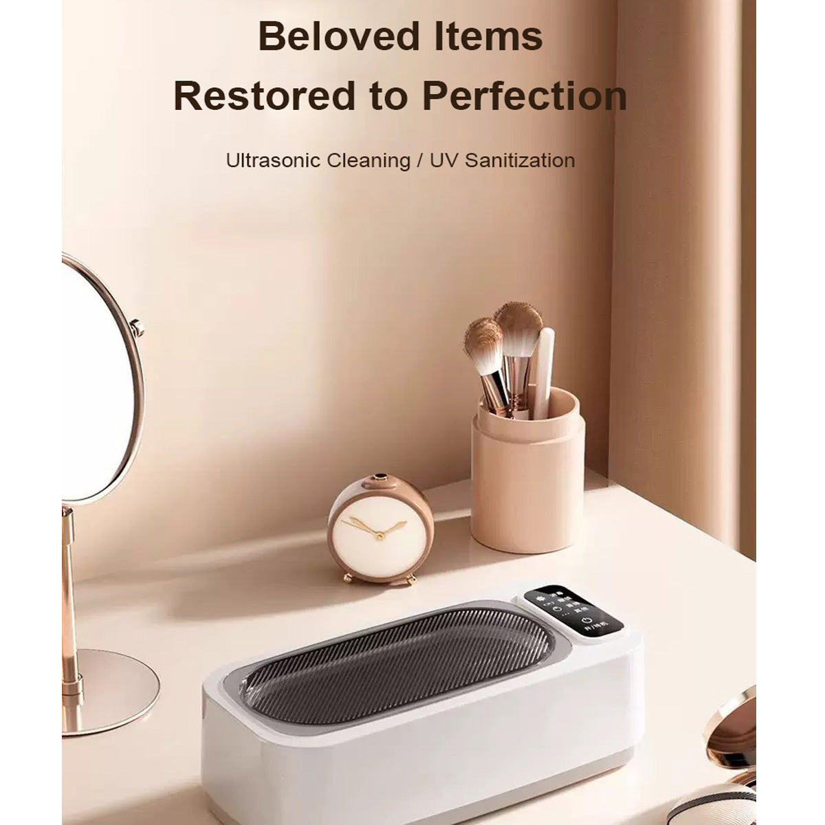 便攜式超聲UV燈波清洗機