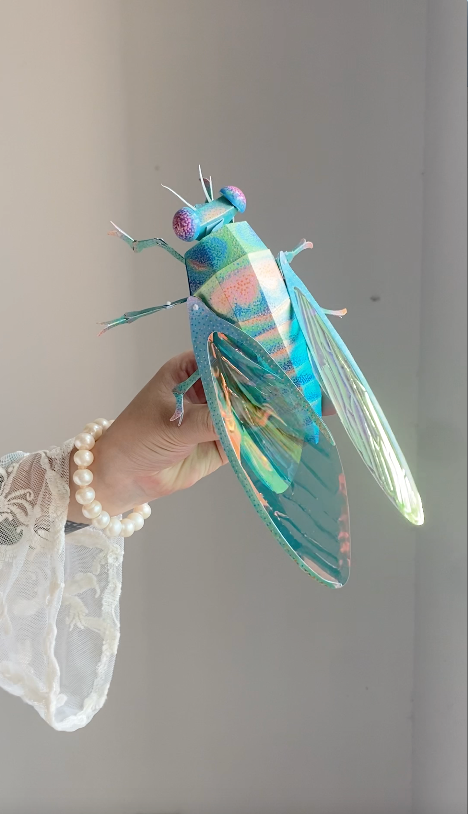 蟬立體昆蟲 DIY 手作材料包