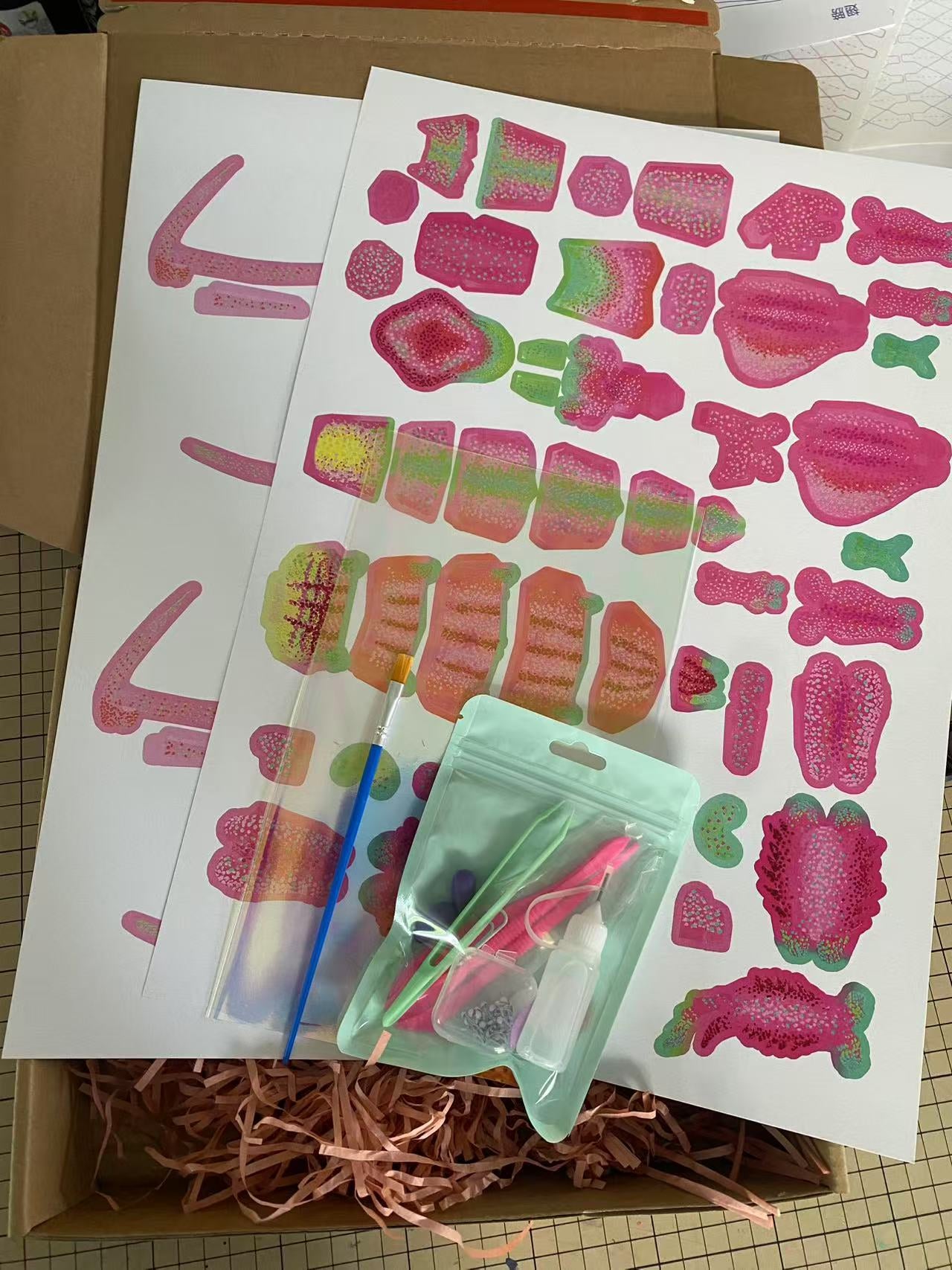 Kit DIY d’Insecte Mante Religieuse 3D