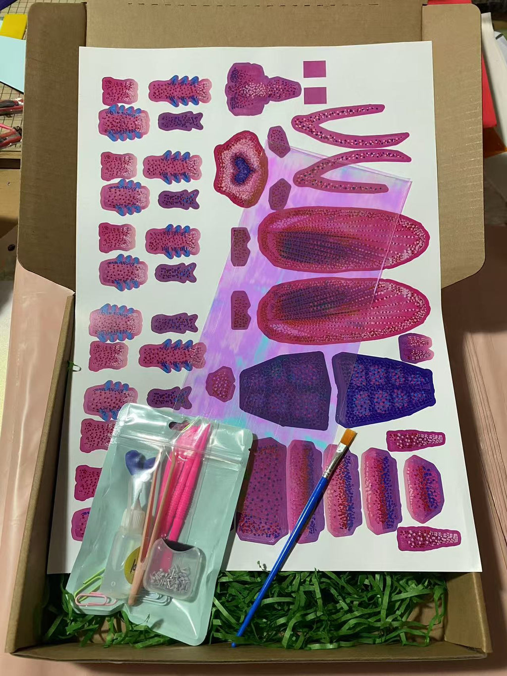 바퀴벌레 입체 곤충 DIY 핸드메이드 재료 키트