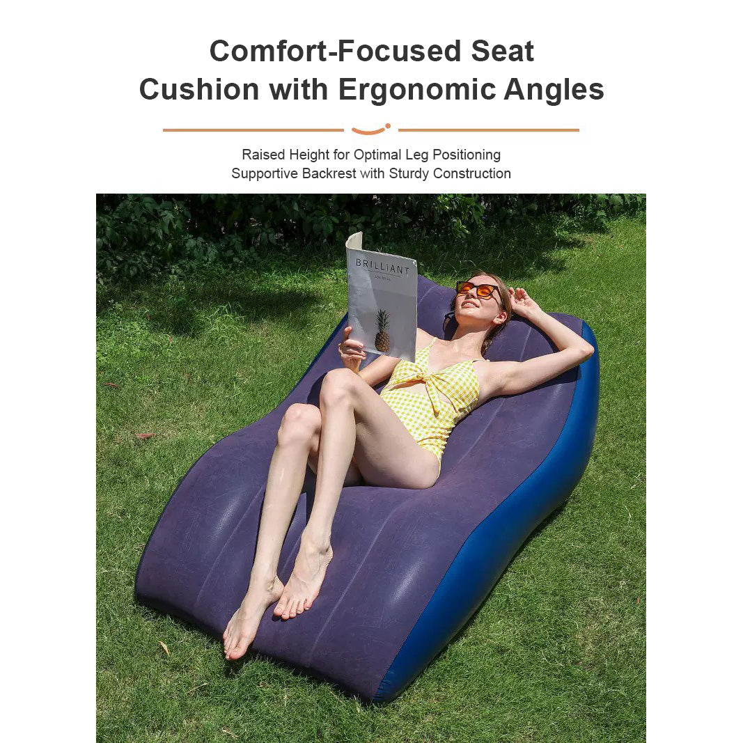 S型曲線充氣沙發