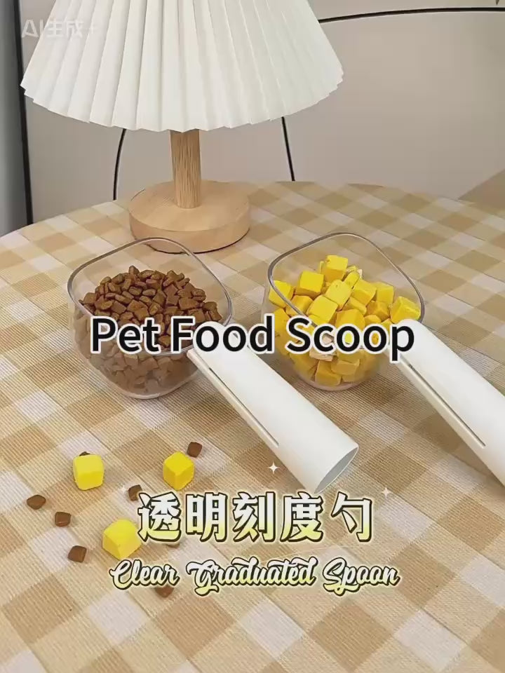 반려동물 사료 계량 스쿱