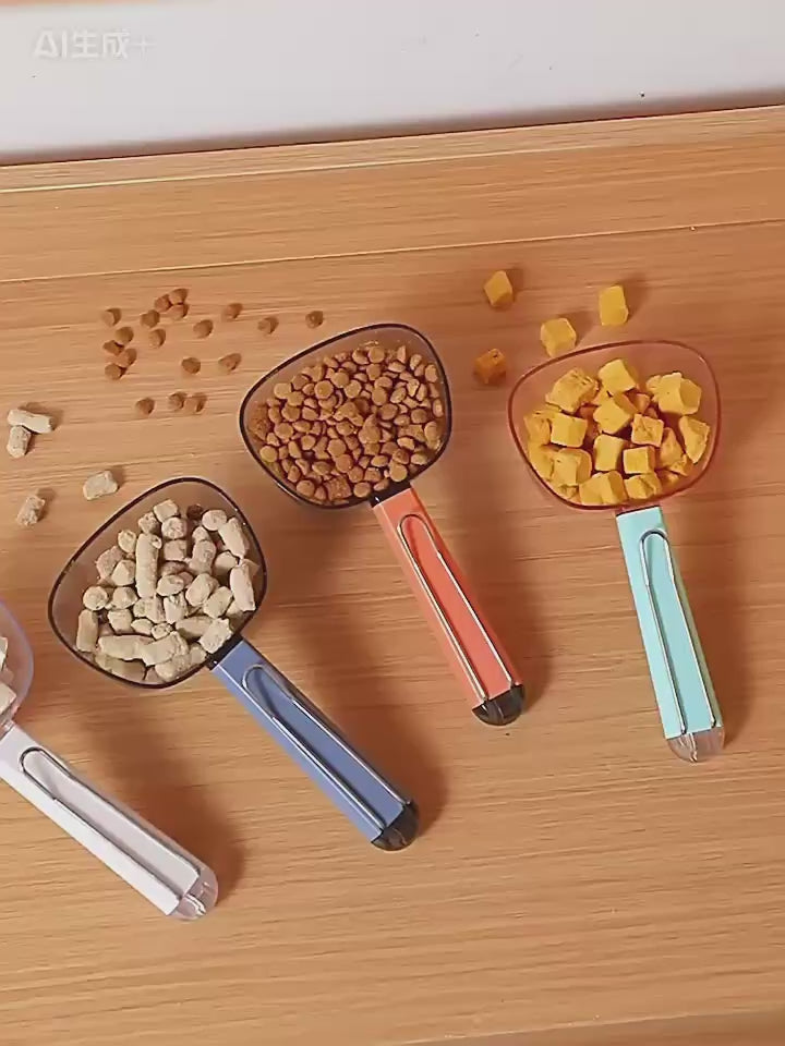 반려동물 사료 계량 스쿱